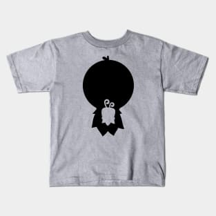 Minimalist Plantee (BLACK) Kids T-Shirt